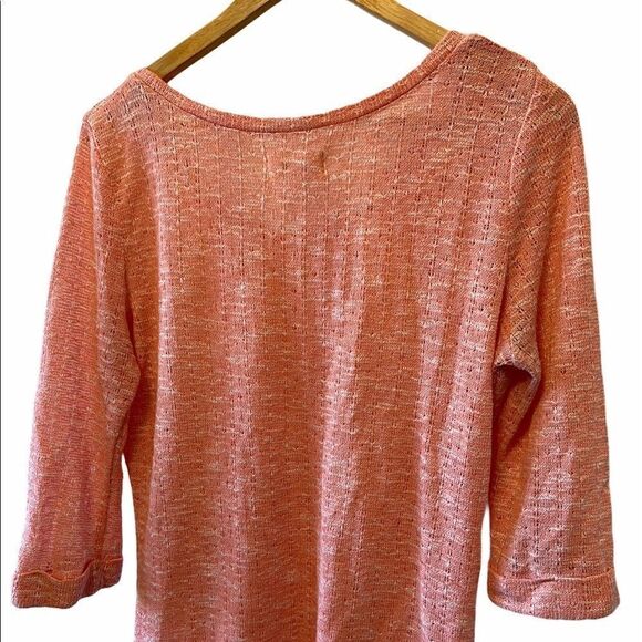 NEW LOOK Coral Lightweight Loose Knit Sweater - Picture 6 of 7